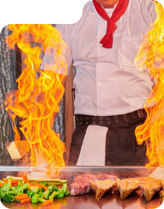 hinachi-baaです！ Hibachi Teppanyaki & Bar